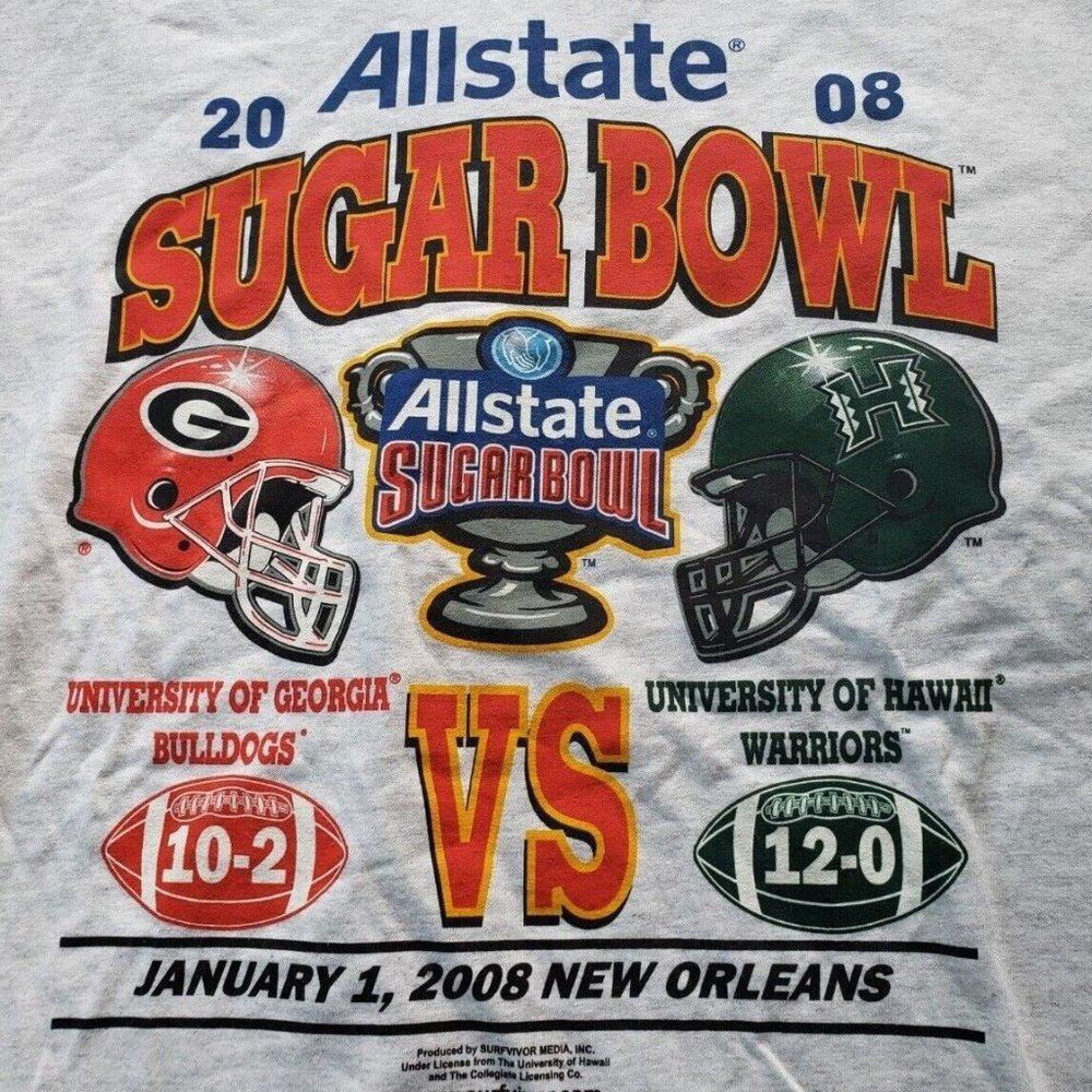 Georgia Bulldogs Hawaii 2008 Allstate Sugar Bowl Shirt